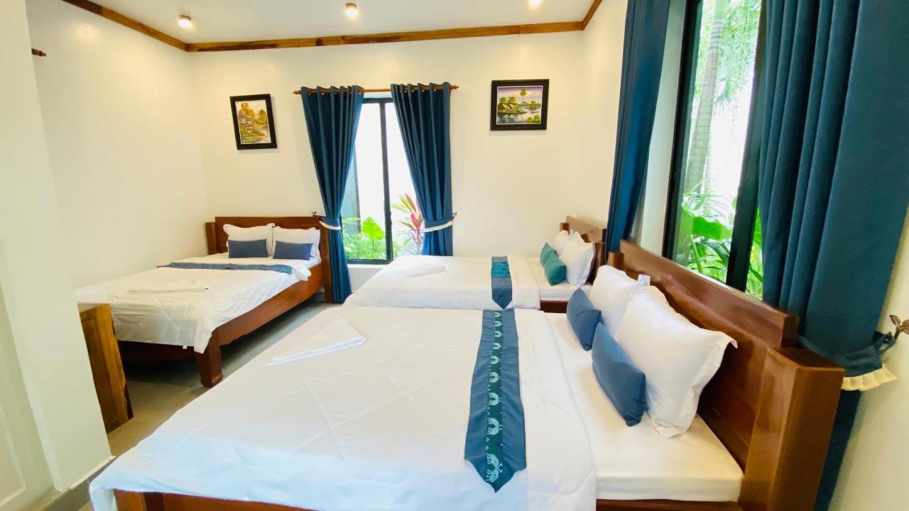 Hotel Kampot River Bungalow By Mama Exterior foto